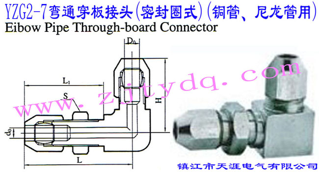 YZG2-7ͨ^(ܷȦʽ)(~)Elbow Pipe Through-board Connector