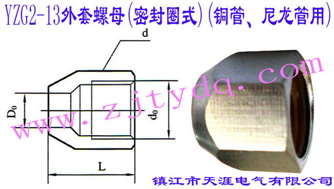 YZG2-13ĸ(ܷȦʽ)(~)Outer Liner Nut