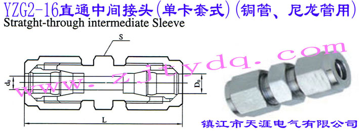 YZG2-16ֱͨg^(οʽ)(~)Straight-through Intermediate Sleeve